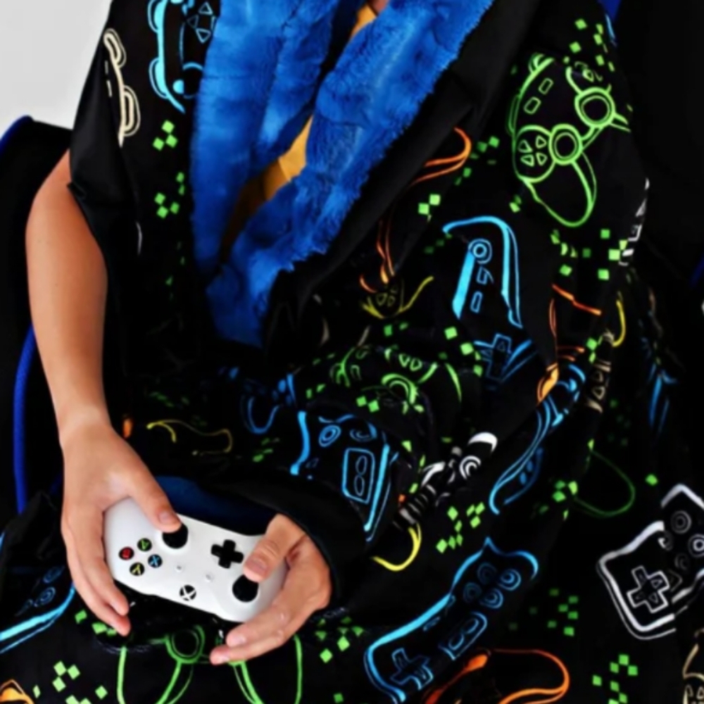 Minky Couture Game Day Blanket - Picture 4 of 4